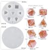 Silicone Dice Resin Molds with 7 Standard Polyhedral Stereoscopic Dice Cavities - Image 4