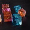 Silicone Dice Resin Molds with 7 Standard Polyhedral Stereoscopic Dice Cavities - Image 6
