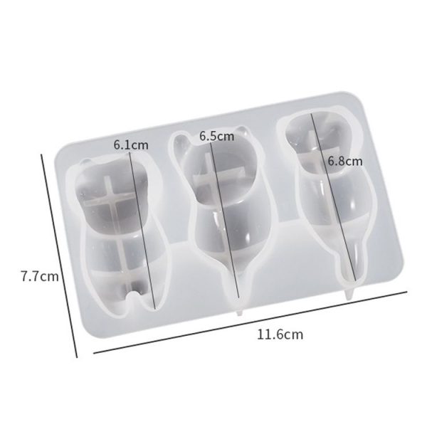 Cats Back Epoxy Resin Molds for Keychain Bag Pendant Pen Holder Mould - Image 3