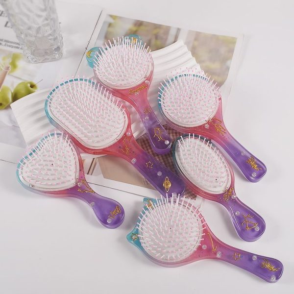 Air Cushion Comb Set Silicone Mold DIY Epoxy Resin Craft Making Mold, Spec: Oval 001 - Image 5