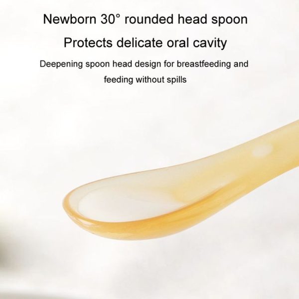 Baby Silicone Spoon Infant Silicone Feeding Spoon Soft Children Tableware, Specification: With Box - Image 7