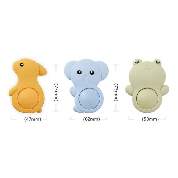 Children Safety Door Resistor Silicone Cartoon Anti-Pinch Door Stopper, Style: Rabbit - Image 8