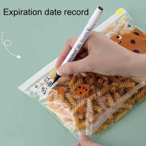 Medium 20pcs / Box Household Food Sealing Storage Bag Refrigerator Zipper Fresh Pocket - Image 6