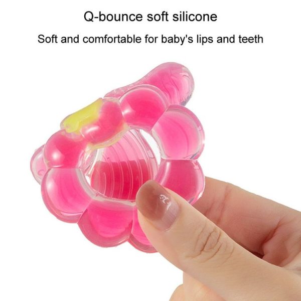 Baby Food-Grade Silicone Grape Teether Toddler Teething Sticks Fruit Silicone Nibbles, Color: Purple - Image 6