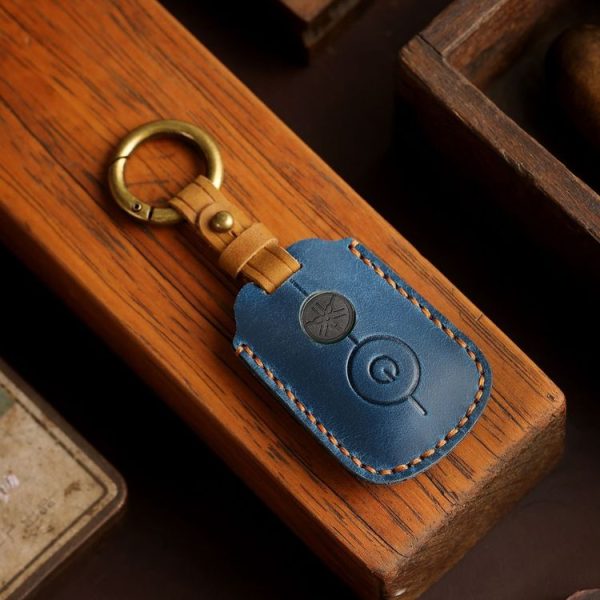 YAMAHA NMAX155 / XMAX300 / Aerox / Jauns Hallmo Motorcycle Key Cover, Color: 1 Key Brown Hollowed - Image 8