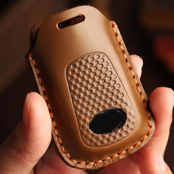 Kymco S350 Hallmo Motorcycle Smart Remote Control Key Bag (Brown) - Image 5