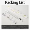 Rechargeable Under Cabinet LED Motion Sensor Night Light with Digital Display 1200mAH (Silver) - Image 14