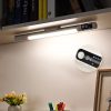 Rechargeable Under Cabinet LED Motion Sensor Night Light with Digital Display 1200mAH (Silver) - Image 2