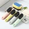 Long-Handed Soft Shoe Brush Contrasting Color Laundry Brush Does Not Hurt Shoe Home Clean Brush Shoe Washing Brush Set (Pink) - Image 2