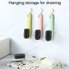 Long-Handed Soft Shoe Brush Contrasting Color Laundry Brush Does Not Hurt Shoe Home Clean Brush Shoe Washing Brush Set (Pink) - Image 5