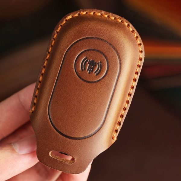 Sanyang Hallmo Motorcycle Remote Key Protective Case (Brown) - Image 5