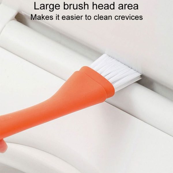 Household Windows Cleaning Crevice Brush Door And Window Crevice Brush Set (White) - Image 4
