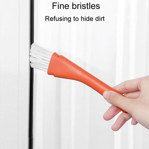 Household Windows Cleaning Crevice Brush Door And Window Crevice Brush Set (White) - Image 5