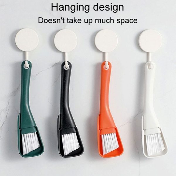Household Windows Cleaning Crevice Brush Door And Window Crevice Brush Set (White) - Image 7