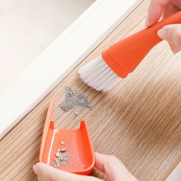 Household Windows Cleaning Crevice Brush Door And Window Crevice Brush Set (White) - Image 8