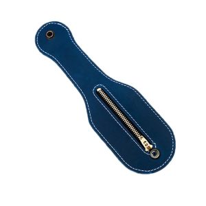 Coin Purse Portable Storage Leather Case Tool Bag (Blue)