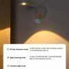 Rechargeable LED Motion Sensor Wireless Spotlight With Remote Control 1200mAH White - Image 3