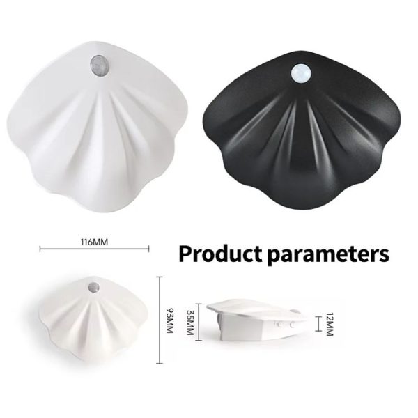Magnetic Motion Sensor Wall Lamp Rechargeable LED House Number Light SE Version 500mAh (White) - Image 10