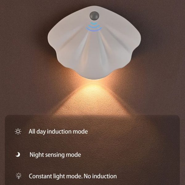 Magnetic Motion Sensor Wall Lamp Rechargeable LED House Number Light SE Version 500mAh (White) - Image 4