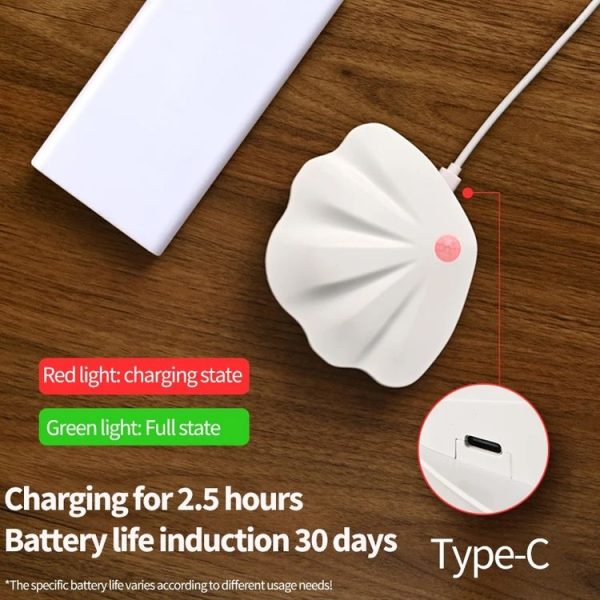 Magnetic Motion Sensor Wall Lamp Rechargeable LED House Number Light SE Version 500mAh (White) - Image 8