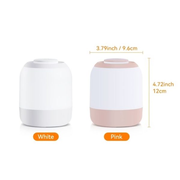 Rechargeable Touch Control LED Night Light Bedside Lamp SE Version 2400mAh White - Image 7