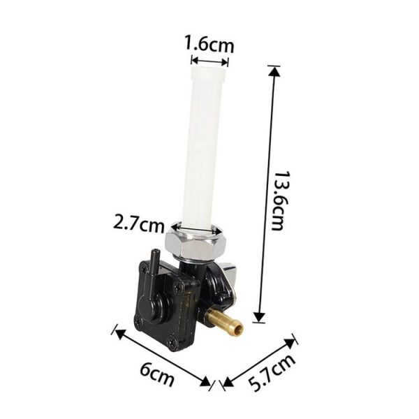 Harley FLST FXST FLT 1995-2001 61338-94D 22mm Fuel Valve Petcock With Male Thread - Image 3