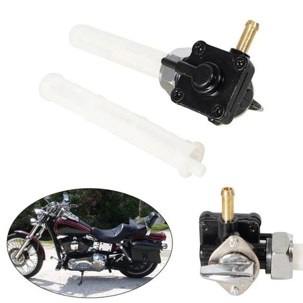 Harley FLST FXST FLT 1995-2001 61338-94D 22mm Fuel Valve Petcock With Male Thread - Image 4