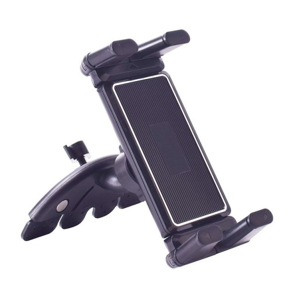 CD Slot Car Mount Phone Holder For within 15 Inch Cell Phone and Tablet