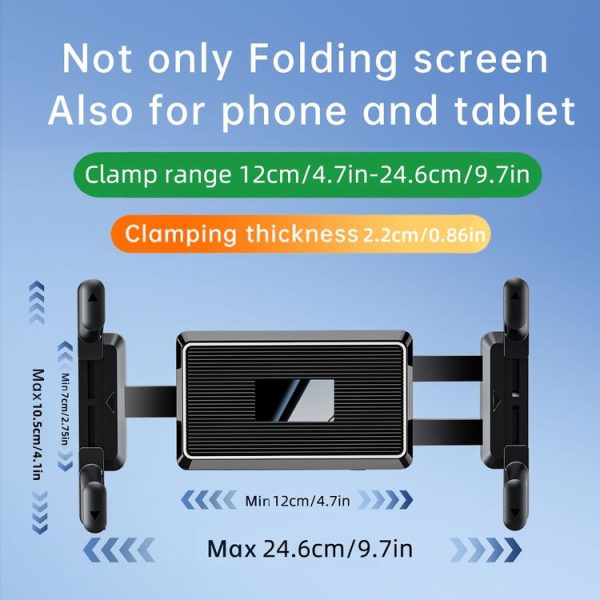 CD Slot Car Mount Phone Holder For within 15 Inch Cell Phone and Tablet - Image 4
