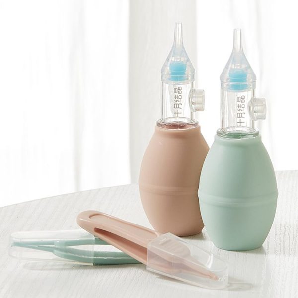TEN-M JOURNEY Baby Anti-Reflux Nasal Aspirator Infant Pump Type Nasal Cleanser (Pink) - Image 2