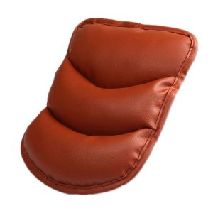 Car Armrest Heightening Pad PU Leather Interior (Random Color Delivery)