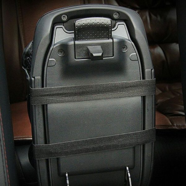Car Armrest Heightening Pad PU Leather Interior (Random Color Delivery) - Image 5