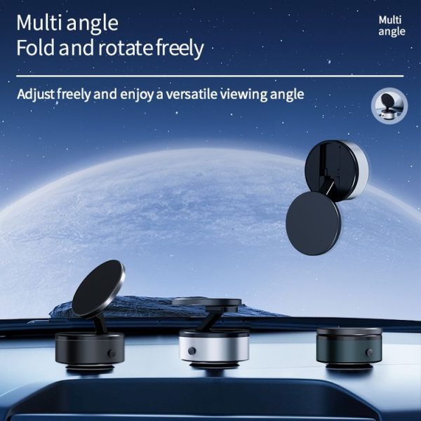 AIMITE X10Q Vacuum Adsorption Car Dashboard Center Console Navigation Mounting Bracket (Black) - Image 5