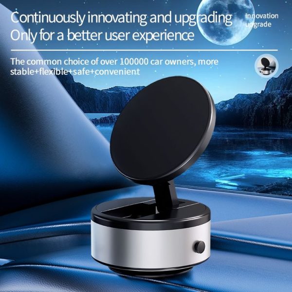 AIMITE X10Q Vacuum Adsorption Car Dashboard Center Console Navigation Mounting Bracket (Black) - Image 8
