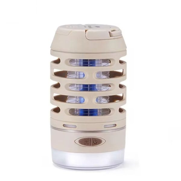 Naturehike Lighting Mosquito Killer Outdoor Camping Waterproof Mosquito Repellent Lamp (Khaki)