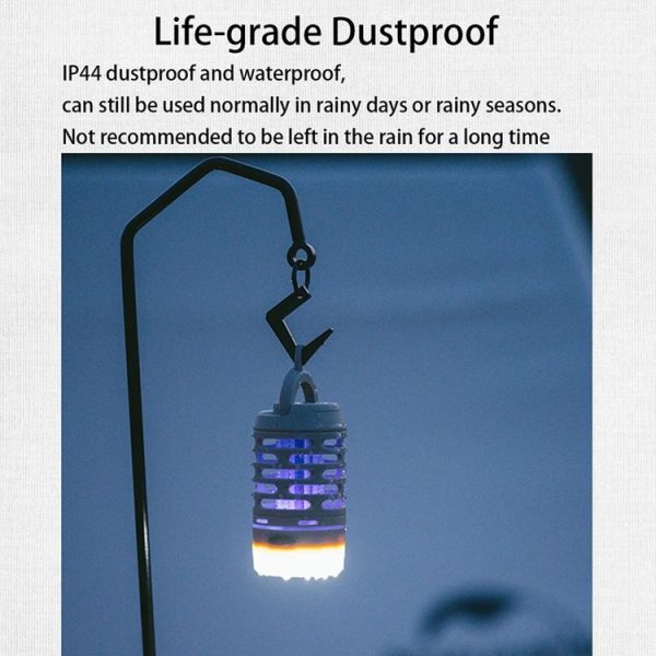 Naturehike Lighting Mosquito Killer Outdoor Camping Waterproof Mosquito Repellent Lamp (Khaki) - Image 5