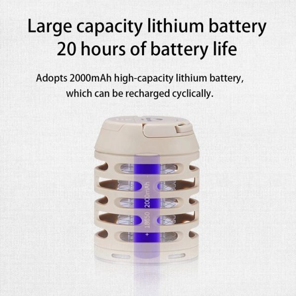 Naturehike Lighting Mosquito Killer Outdoor Camping Waterproof Mosquito Repellent Lamp (Khaki) - Image 6