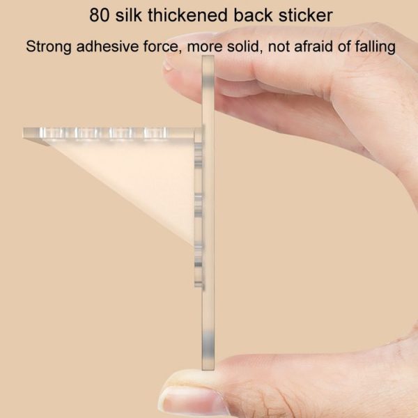 4pcs Partition Bracket No Punch Right Angle Laminate Shelf Wardrobe Partition Board Fixing Holder, Size: 7x7cm - Image 7