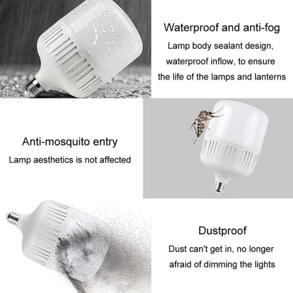 5W LED Light Bulb E27 Screw Energy Saving Lamp Triple Defense Bulb Home Factory Lighting (Extra Bright) - Image 5
