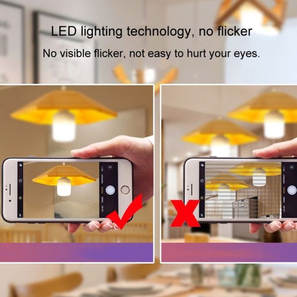 5W LED Light Bulb E27 Screw Energy Saving Lamp Triple Defense Bulb Home Factory Lighting (Extra Bright) - Image 9