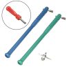 3pcs / Set Tire Valve Installation Repair Removal Wrench Tools (Blue) - Image 2