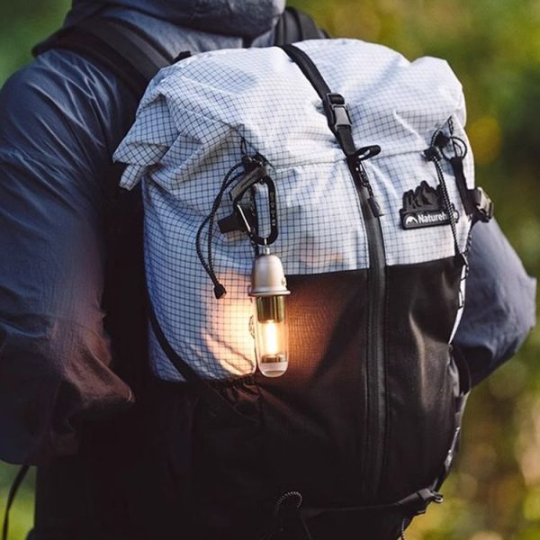 Naturehike Outdoor Portable Camping Light Rechargeable Lighting Flashlight Camping Ambiance Hanging Lamp (Brown) - Image 12