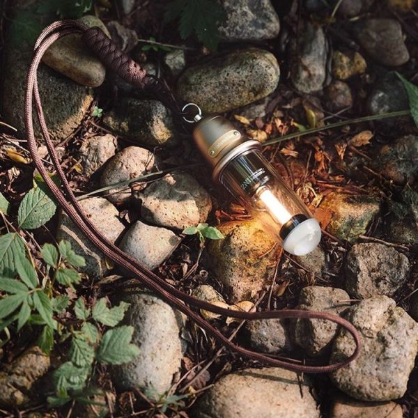 Naturehike Outdoor Portable Camping Light Rechargeable Lighting Flashlight Camping Ambiance Hanging Lamp (Brown) - Image 3