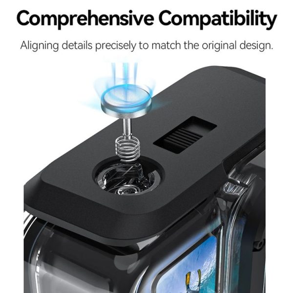 Insta360 Ace Pro Camera TELESIN 45m Waterproof Case Underwater Diving Housing Cover - Image 7