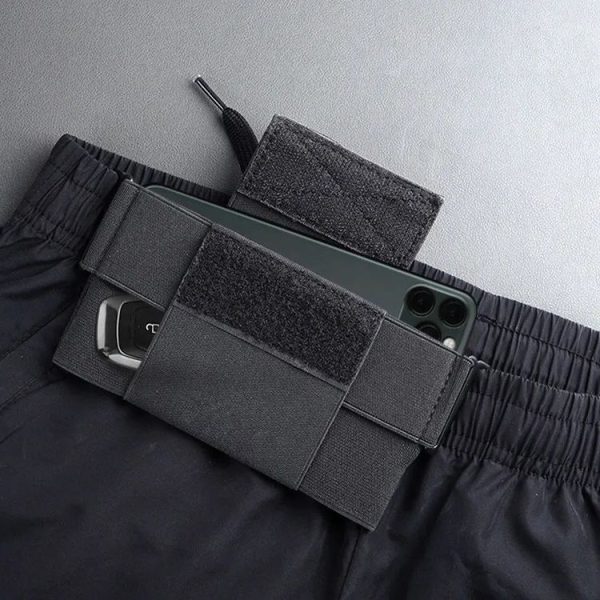 Mini Close-fitting Outdoor Sports Elastic Invisible Mobile Phone Waist Bag, Style: With Cover - Image 5