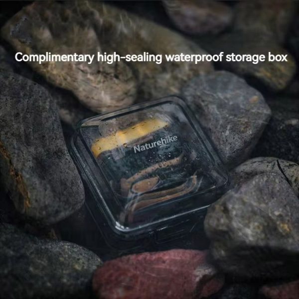 Naturehike IP68 Grade Waterproof Headlamp Outdoor Hiking Mountaineering Strong Light Headwear Lighting (Dark Green) - Image 6