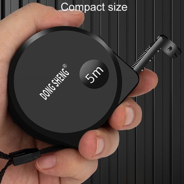 DONG GSHENG High Precision Home Use Steel Utility Scale Thickened Measuring Tape, Model: Black Gold Frosted 3m x 16mm - Image 2
