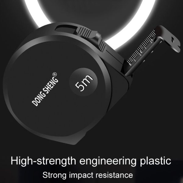 DONG GSHENG High Precision Home Use Steel Utility Scale Thickened Measuring Tape, Model: Black Gold Frosted 3m x 16mm - Image 4