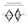 86 Type Switch Socket Concealed Box Repairer Wire Box Fixer Remedy Support Rod (Diamond) - Image 3