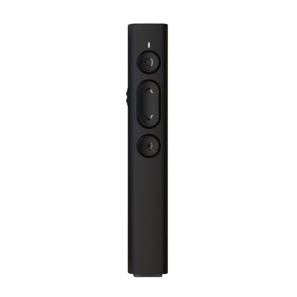 B2 2.4GHz Dual-Mode Conference PPT Wireless Page Turning Pen Multimedia Infrared Laser Pointer (Black)